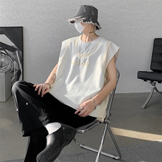 8XL-M重磅！特大码短袖T恤背心男宽松休闲假两件篮球服DX317P68，男装背心/马甲，电商D206-1