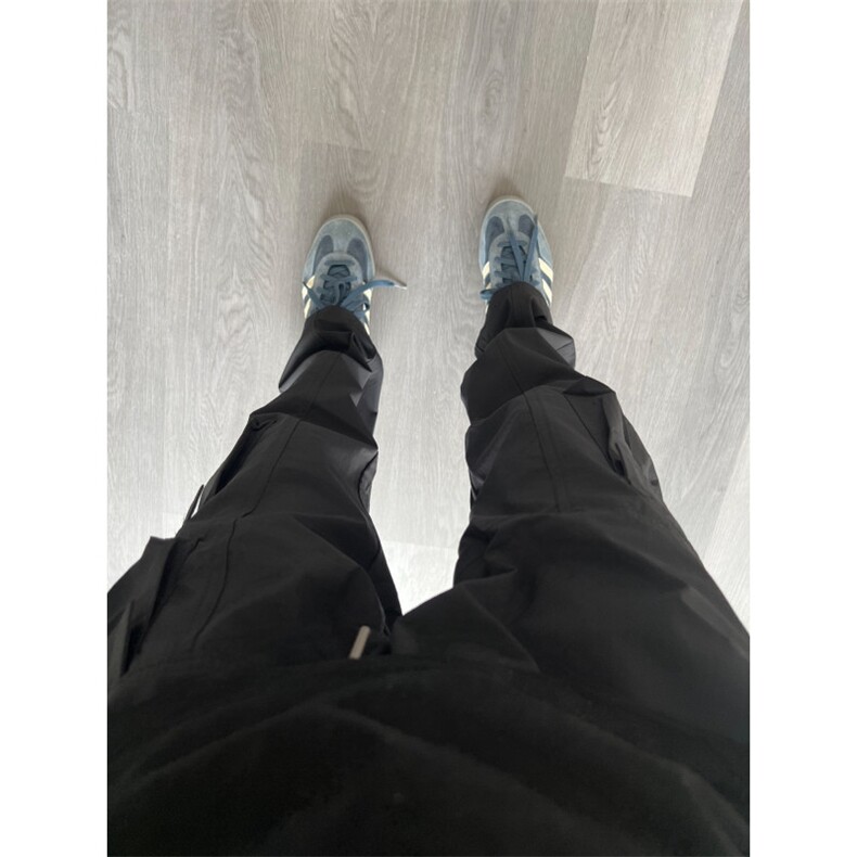 【有货】黑色工装裤男款户外登山美式机能冲锋裤KZA139LL-特P43,男装工装外套,星座1007（原301D）