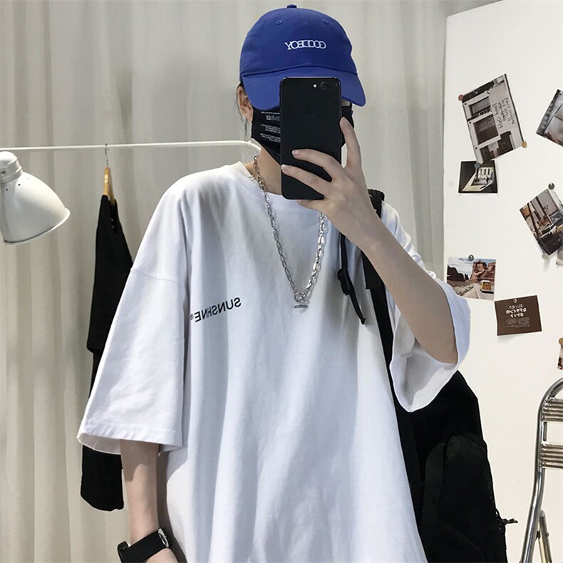 XZ115A-T06200克纯棉男女字母印花大码S-5XL10色T恤衫圆领半袖,男装T恤,星座115A-3