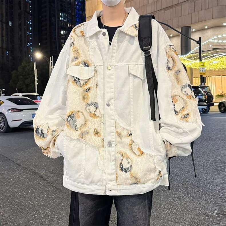 F517P75秋冬小众个性休闲夹克外套宽松日系男装,男装夹克,星座512-6