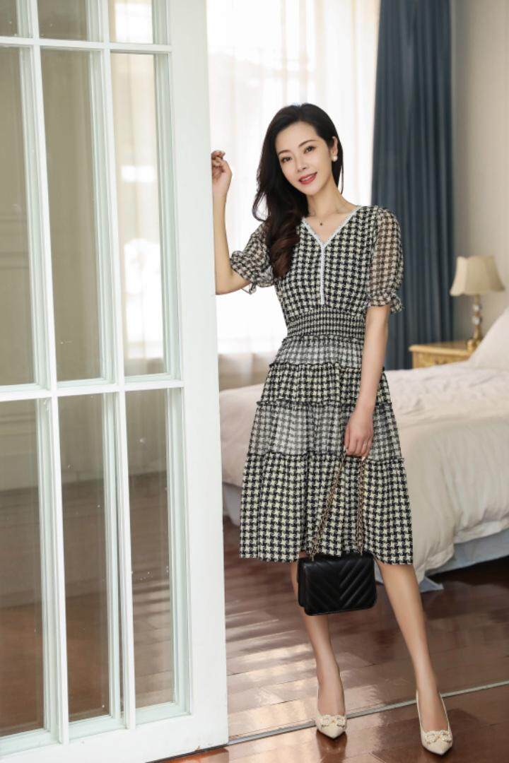 夏季新款连衣裙，女装连衣裙，艾伊贝雪