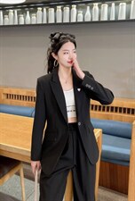 现货春季新款修身西装外套，女装西装，韩衫衣社