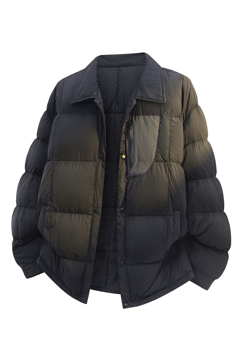 Tide2025羽绒服轻薄高品质保暖情侣冬90白鸭绒学生SYR2603-P208,男装羽绒服,星座610B-1