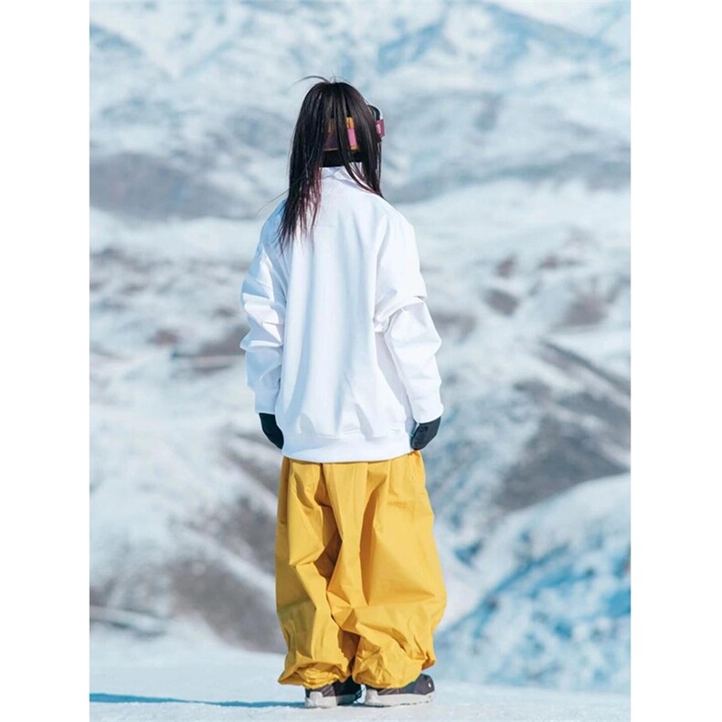 美式复古单板防水滑雪裤男女冬季情侣同款防水防风耐磨雪地保暖裤,男装休闲裤,星座218-1（原230）