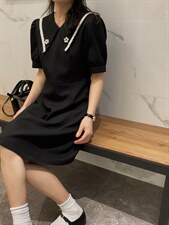 夏装新款连衣裙，女装连衣裙，咔柠