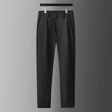 D-PK9780男式冬季新款时尚羽绒裤修身百搭加绒加厚保暖休闲裤P145，男装棉裤，电商B360