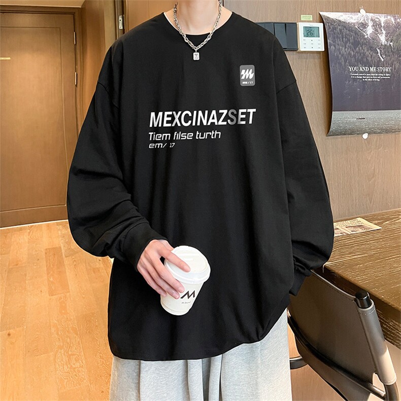 抖音得物供货量大从优可提供视频美式长袖T恤CT856特P25,男装T恤,电商A486-1