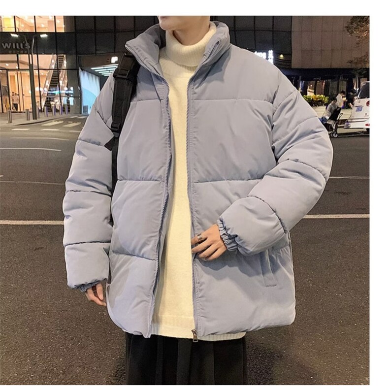 面包服男生秋冬季韩版潮流加厚棉服连帽潮牌宽松痞帅棉衣外套,男装棉衣,星座1013-1