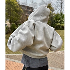 气质流行文艺简约慵懒ins潮流新款时尚华棉拉链开衫卫衣，男装卫衣，星座601-1