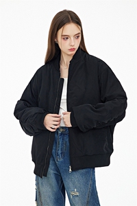 现货 3色欧美街头酷炫棒球服飞行服夹克棉服外套图片