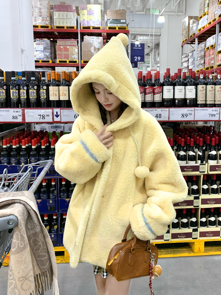 【现货】数据好皮毛一体外套P225-K328,女装棉衣/棉服,浙宝128A