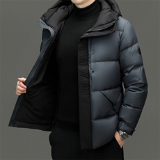 男装面包羽绒服YR8808新品主必上！90绒子mon*奢品热销实体品质，男装羽绒服，钱塘207-1