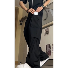 美式hiphop高街宽松弹力工装ins休闲裤货号K2301P55，男装休闲裤，电商A063