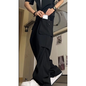 美式 hiphop高街宽松弹力工装ins休闲裤货号K2301P55图片