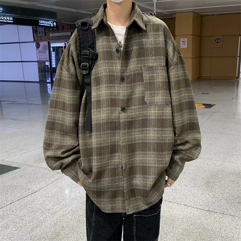 秋季青春流行男夹克文艺毛呢外套C1161P65,男装夹克,星座1116-2