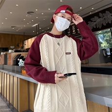 B299P48秋冬新款男女同款宽松毛衣外套男装上衣，男装针织衫/毛衣，星座512-6