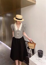 复古盘扣短宽上衣，其它，泰靡(1F)