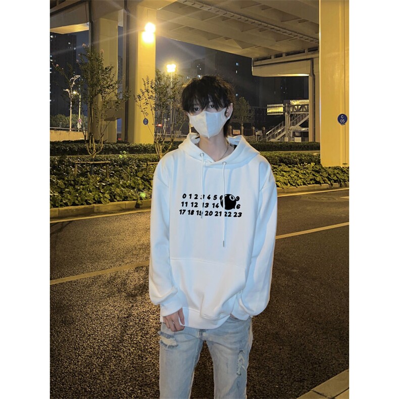 网红台球高手黑八印花连帽卫衣,男装卫衣,星座310A-4