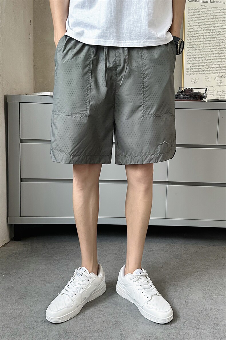 抖音短裤男透气打孔薄款五分短裤DS-A329-K916-P40,男装牛仔裤,电商A329