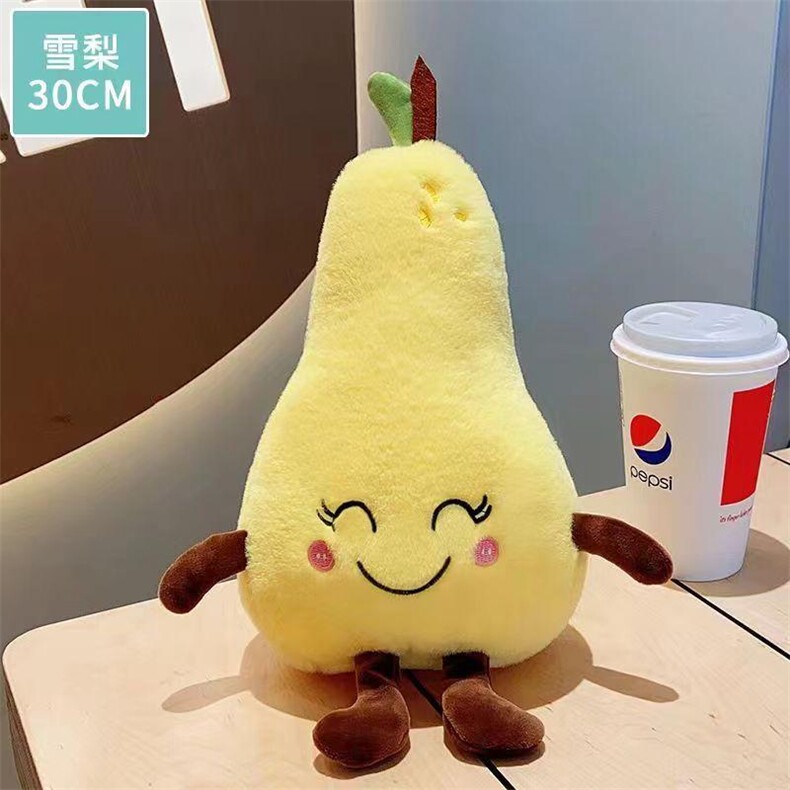 可爱雪梨爆款卡通毛绒玩具精品时尚公仔玩偶玩具，鑫丰源毛绒玩具厂