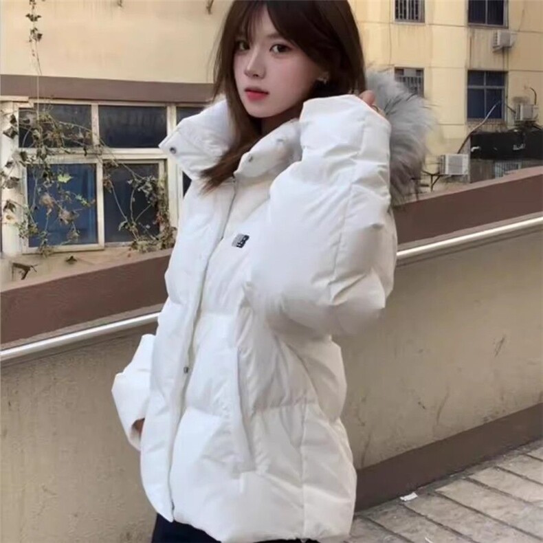 可拆卸毛领冬季羽绒棉服潮牌情侣美式厚外套棉衣2568特P90网图,男装棉衣,电商B245