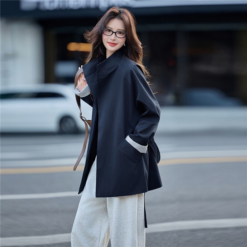 2026年新款春季休闲时尚风衣，女装风衣，凯瑟曼