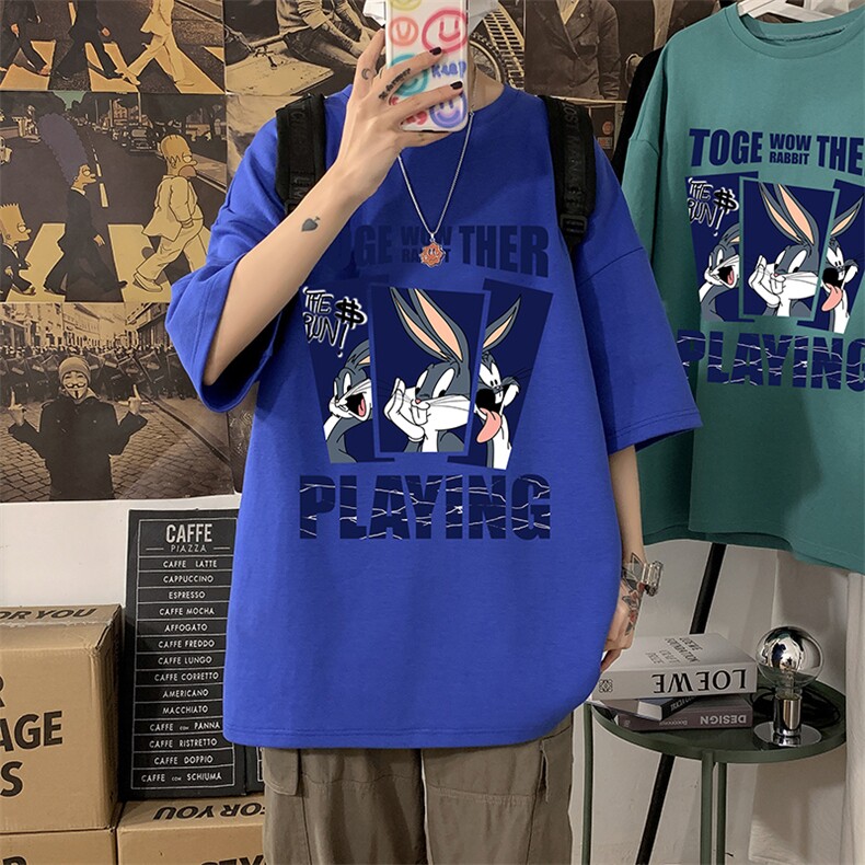 DX17234-P20纯短袖t恤男大码半袖打底衫宽松体恤衫港风,男装T恤,电商A040