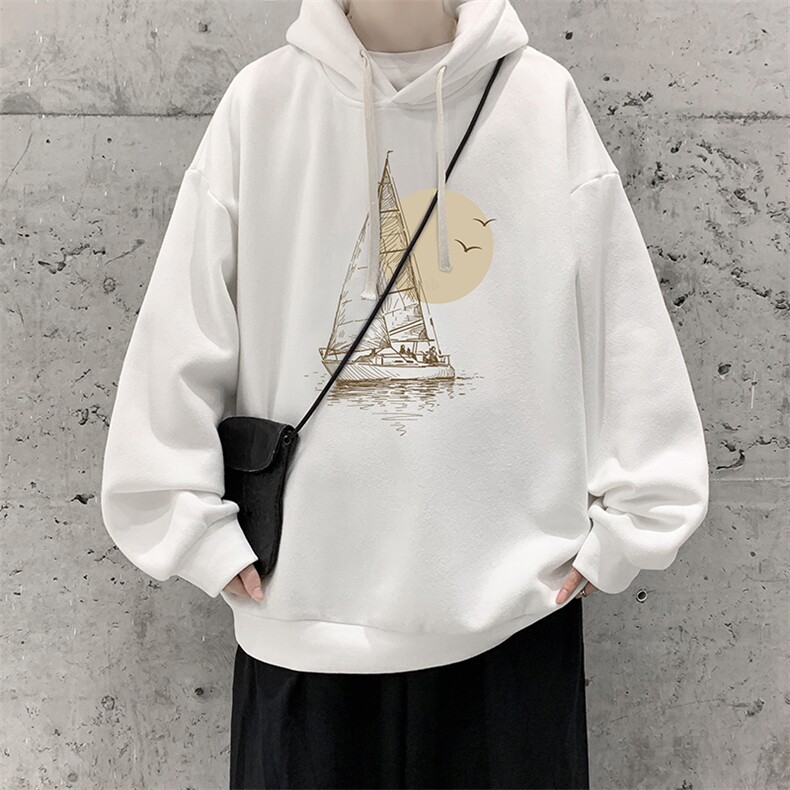 连帽卫衣男大码胖子帽衫大号运动服WY2409-P35,男装卫衣,电商A040