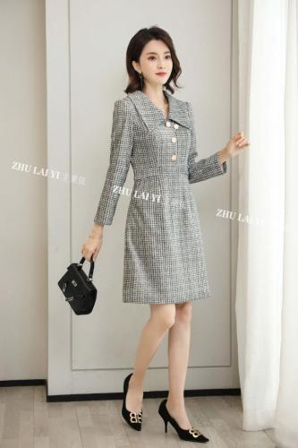 【现货】秋季新款连衣裙,女装连衣裙,主莱依