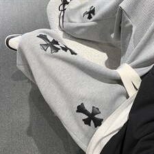 2026秋季高街十字架编织绳华夫格休闲裤长裤XZ604-KP54-P65控78，男装休闲裤，星座604