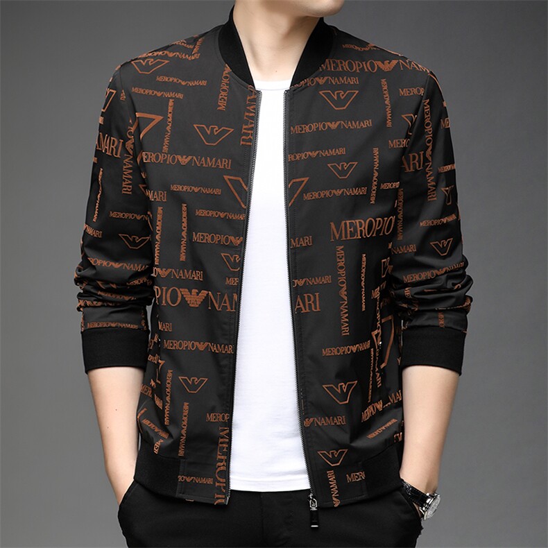 外套秋季新款韩版潮流棒球领夹克衫中年男休闲服HPNJK21157-P155,男装夹克,电商B212（原钱塘6029）