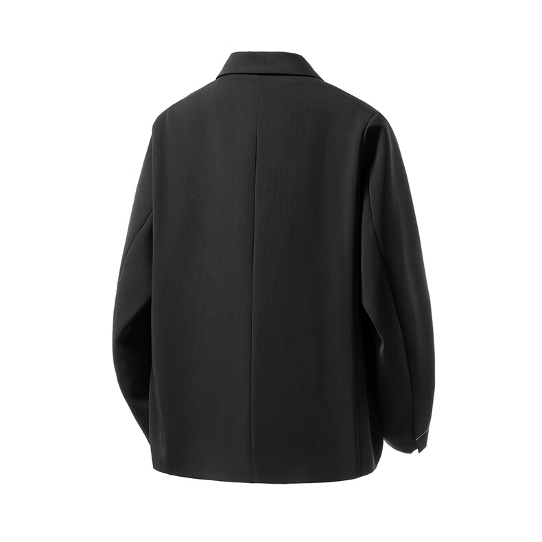 简约刺绣金属扣设计休闲西装大码M-5XL韩版西服XF78085P85控128,男装西服,星座227-7