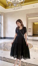 夏季新款连衣裙，女装连衣裙，紫燕千娇