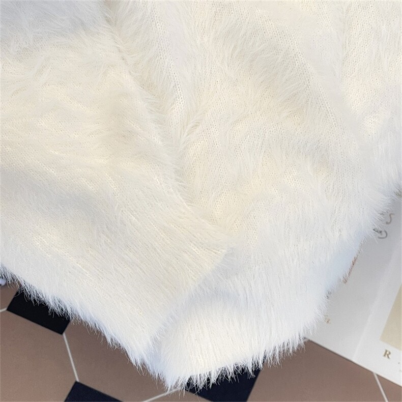 小众高级感垫肩毛衣男冬季慵懒风情侣水貂毛绒针织衫MY297/P58,男装针织衫/毛衣,星座506B