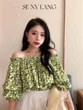 碎花小衫面料非常亲肤，其它，色女郎(4F)