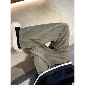 潮流前沿百搭随性自在休闲裤简约港风痞帅格调长裤K823TP48控78图片