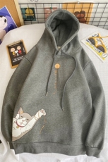WY2013-P40纯棉连帽卫衣男大码运动帽衫宽松薄外套男，男装卫衣，电商A040