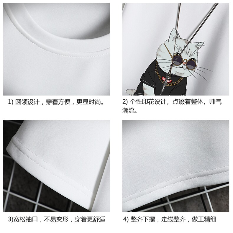 TK28044-P25春夏季七分袖t恤男大码五分袖男短袖中袖网格挂拍,男装T恤,电商A040A