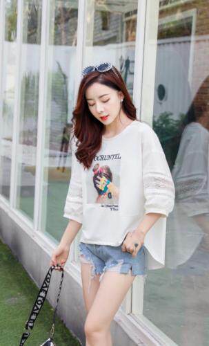 夏季小衫，白色，粉色，兰色，女装，英雅姿秀