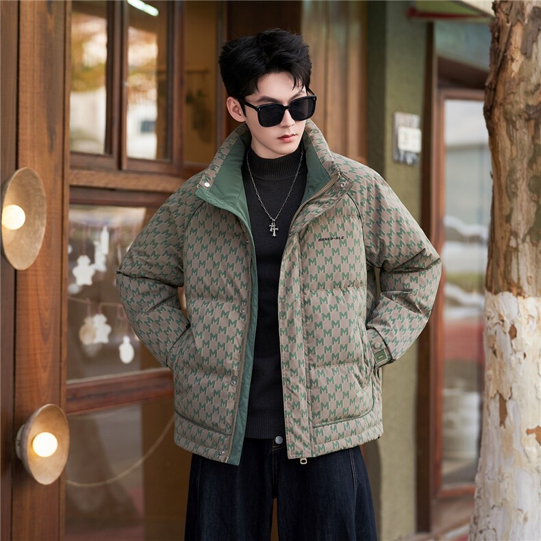 标50白鸭绒大货男装羽绒服B317-5518-P195，男装羽绒服，电商B317