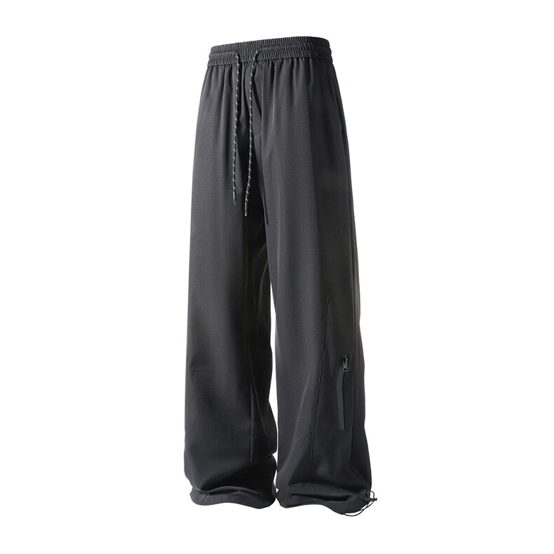 冰丝防水拉链可束脚休闲裤K004立体92%聚酯纤维8%氨纶(S-5XL)TP23,男装休闲裤,电商A088