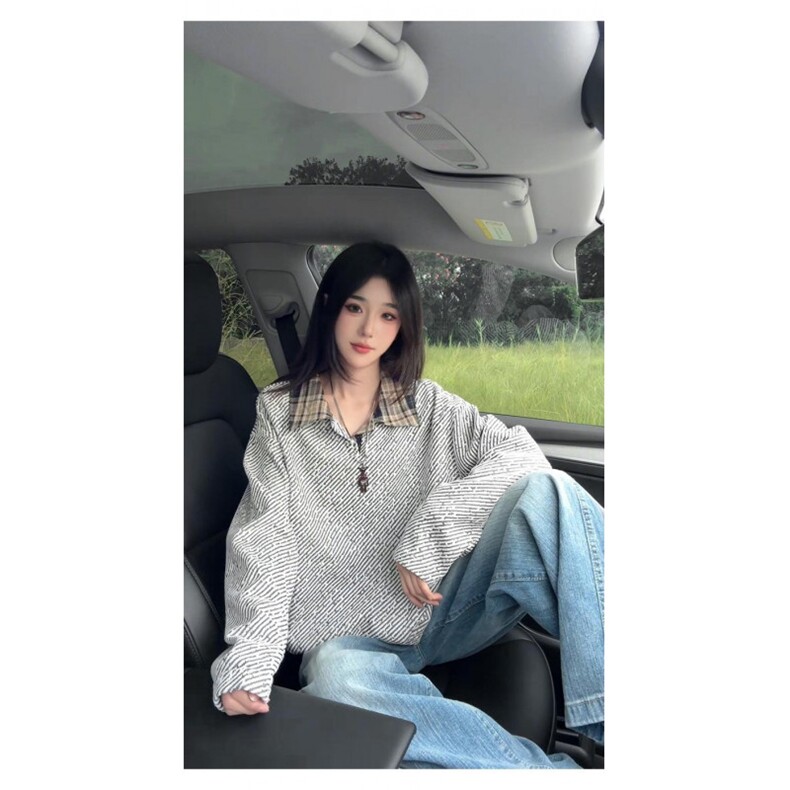 小香风翻领雪尼尔长袖t恤男秋季潮牌卫衣情侣重磅打底衫WY3266,男装T恤,星座516A