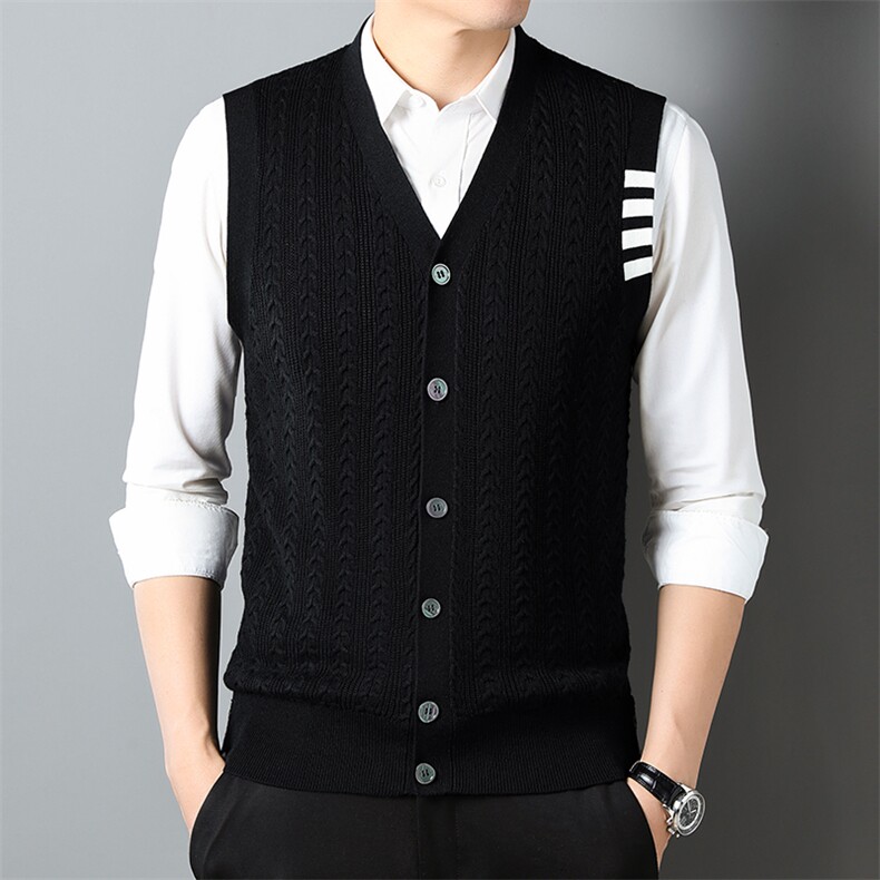 PP8151高货精品男士羊毛衫坎肩针织衫欧货品质主推,男装针织衫/毛衣,钱塘207-2