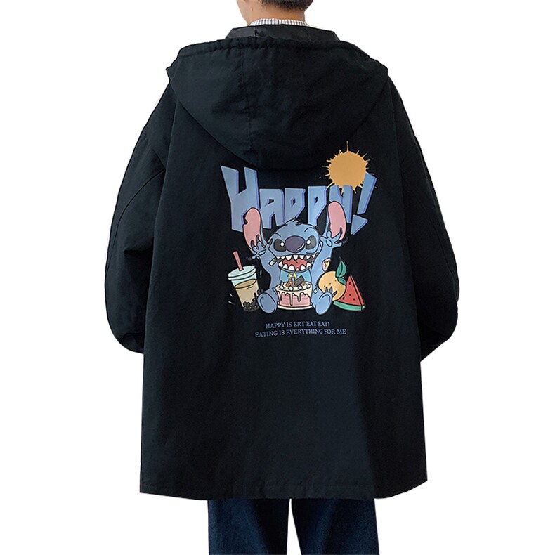 JK41077-P85纯棉连帽夹克男士大码工装夹克男外套男,男装夹克,电商A040