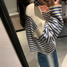 瑟琳海魂毛衣，女装针织衫/毛衣，XTZ style