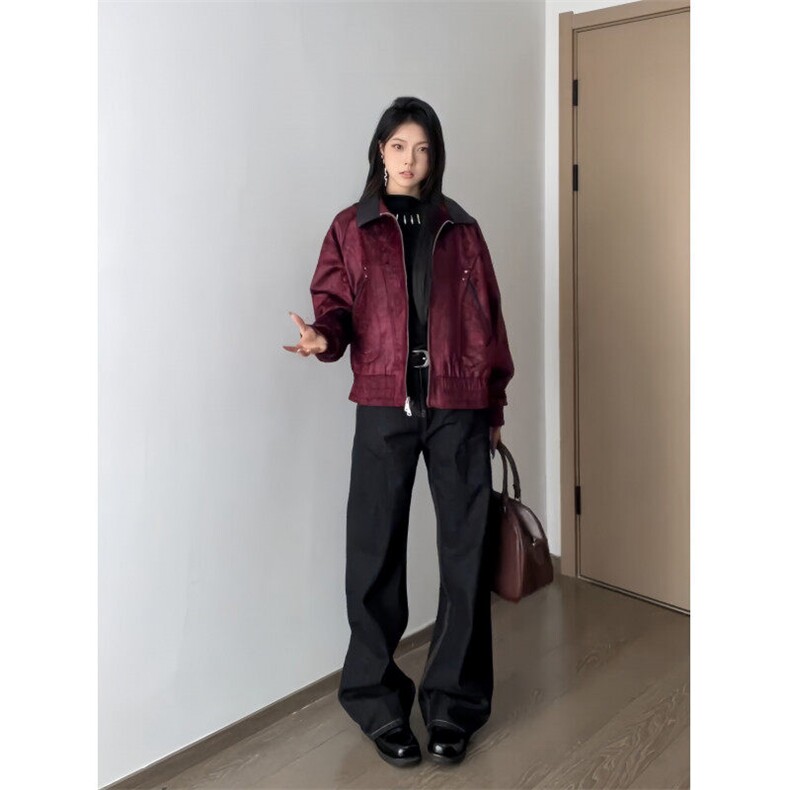 【有货】2015CC-特P45 原牛色A字版型baggy牛仔裤子男女款图片