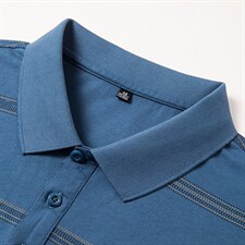 PJ02368男式2023年夏季新款纯棉T恤衫男短袖翻领休闲polo体恤P55，男装T恤，电商B360