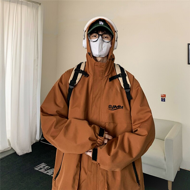 春季抖音品质防水连帽户外冲锋衣夹克外套TPF621特批P65控108,男装夹克,电商A268A