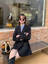 2022年春装时尚外套（三色四码，配腰带），其它，圣伊敏