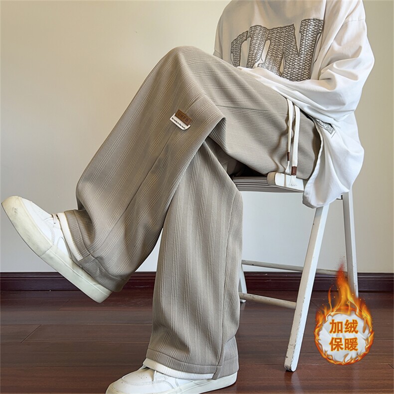 K2485常规p45控68加绒P50控78秋冬新款裤子男加绒加厚休闲裤男,男装休闲裤,电商D229A